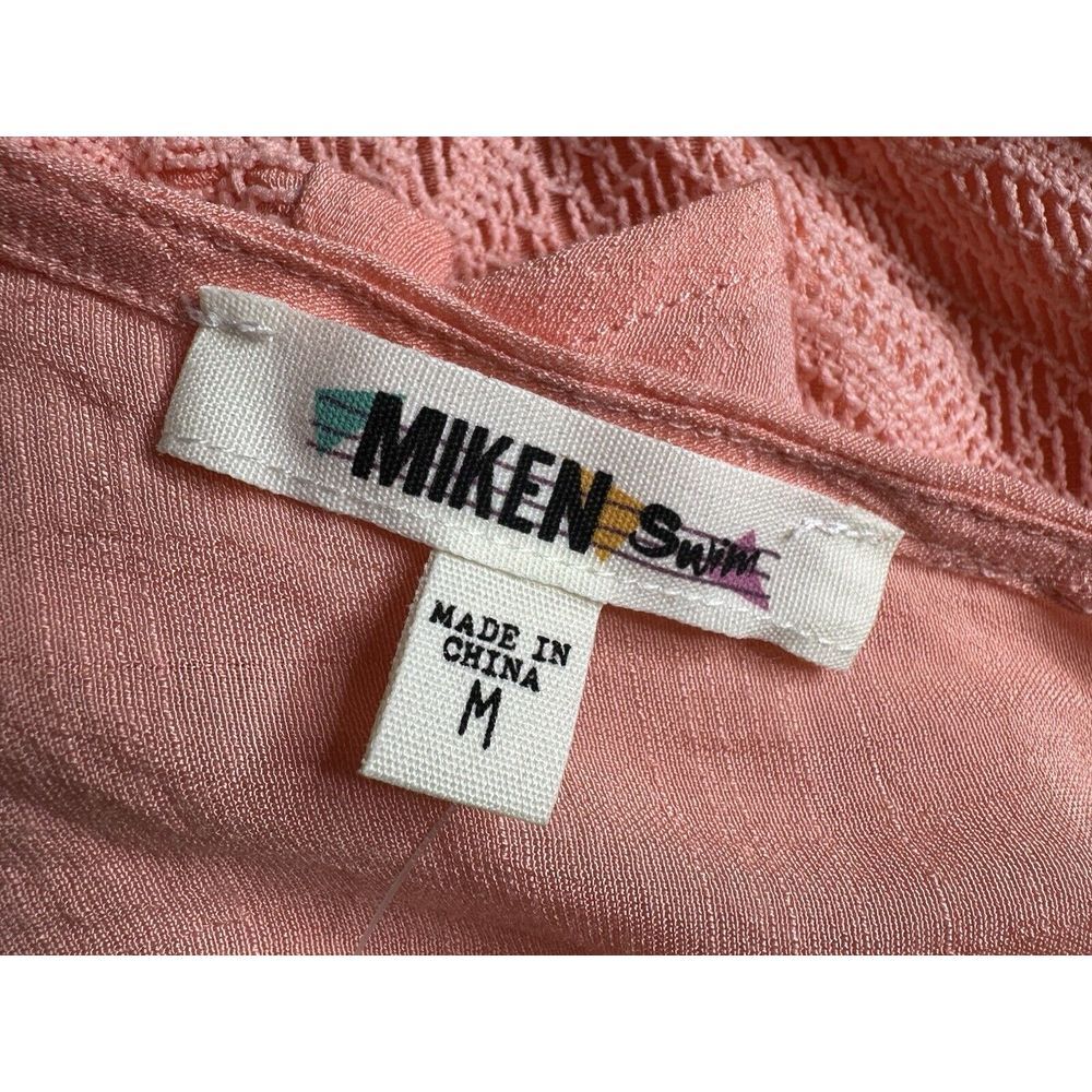 Miken Junior's Tie Back Mini Dress Swimsuit Salmon Size Medium‎ - Picture 12 of 16